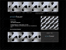 Tablet Screenshot of erwinhauer.com